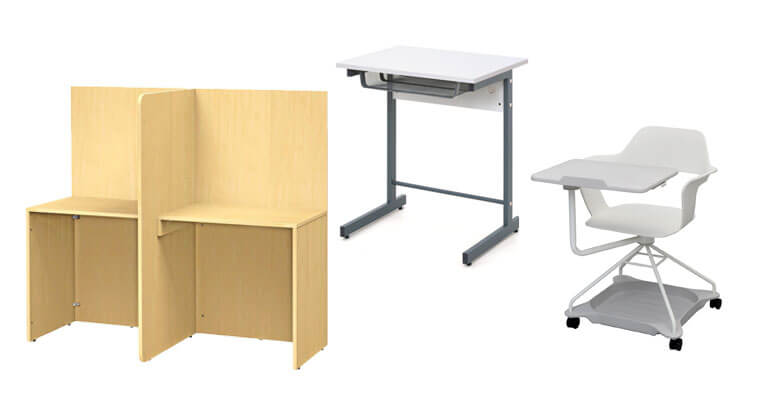 学習塾・教育施設向け机｜オフィス家具のアール・エフ・ヤマカワ