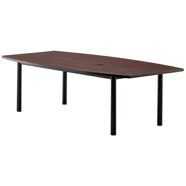 ユニット式会議テーブル W2400×D1200ダークローズ RFPC-200