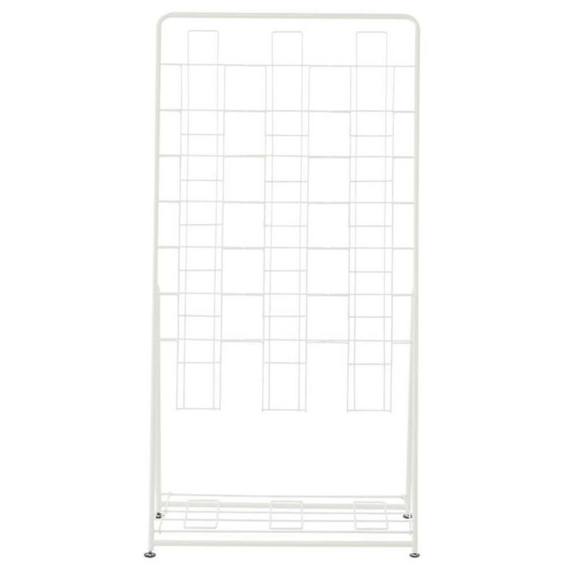 パンフレットスタンド 7段トリプルホワイト RFPFS-TRWH