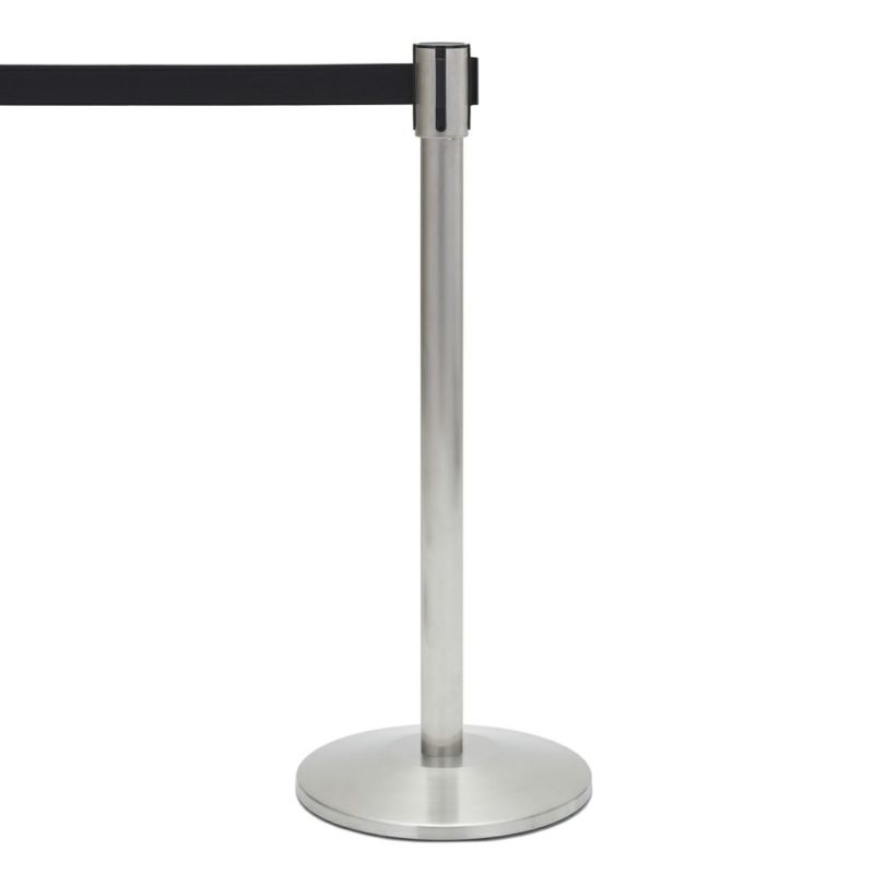 ポールパーテーションAタイプ ベルトブラック1本 RFPP-BK