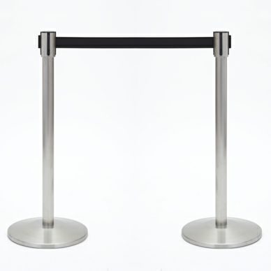 ポールパーテーションAタイプベルトブラック1本RFPP-BK | オフィス家具