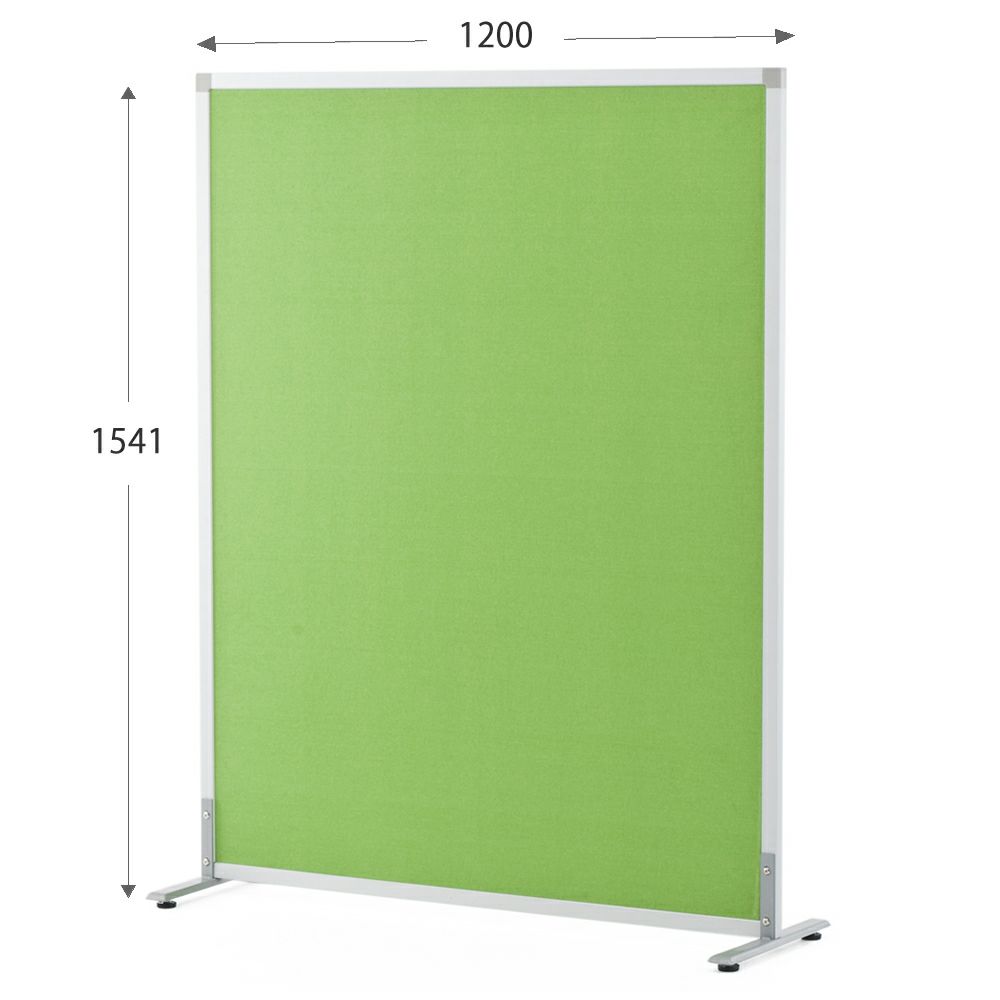 シンプルスクリーン掲示板 W1200アジャスター仕様 グリーン RFSCR-GNW
