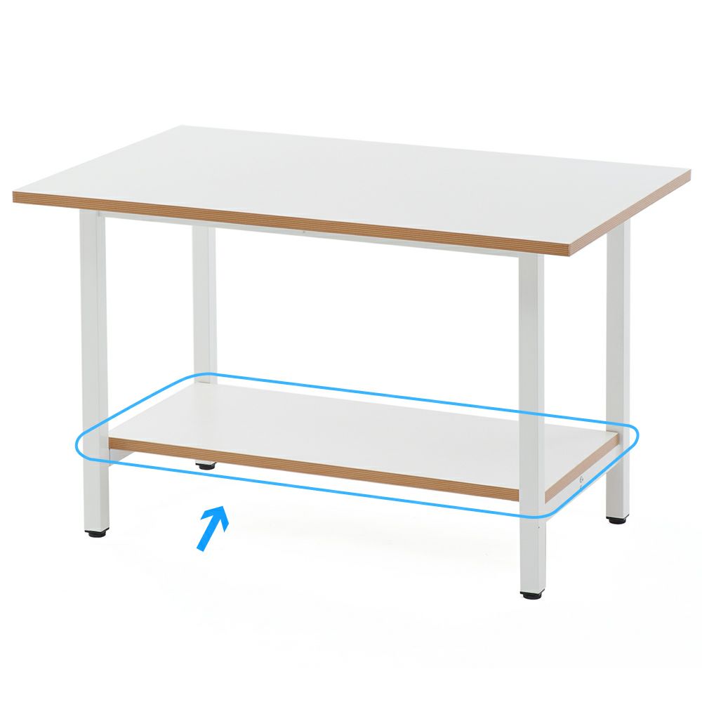 作業台W1200用棚板（本体別売） ホワイト RFSGD-OP12T