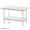 作業台W1500用棚板 ホワイト 本体別売 RFSGD-OP15T