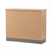 ノルム ハイカウンター W1200巾木付き本体のみ ナチュラル Z-SHHC-1200NA