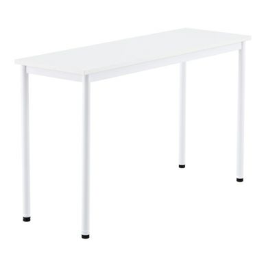 SHシンプルテーブル W1200xD400ホワイト Z-SHST-1240WHW