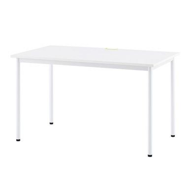 SHシンプルテーブル1200x700ホワイト Z-SHST-1270WHW