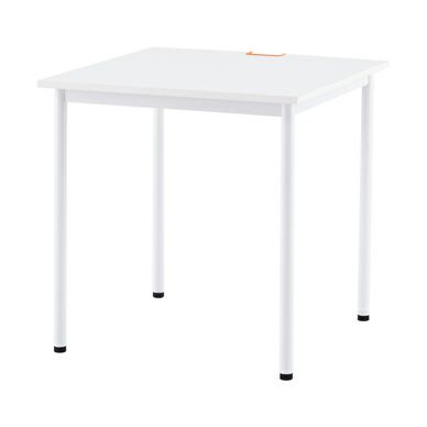SHシンプルテーブル 700角ホワイト Z-SHST-700WHW