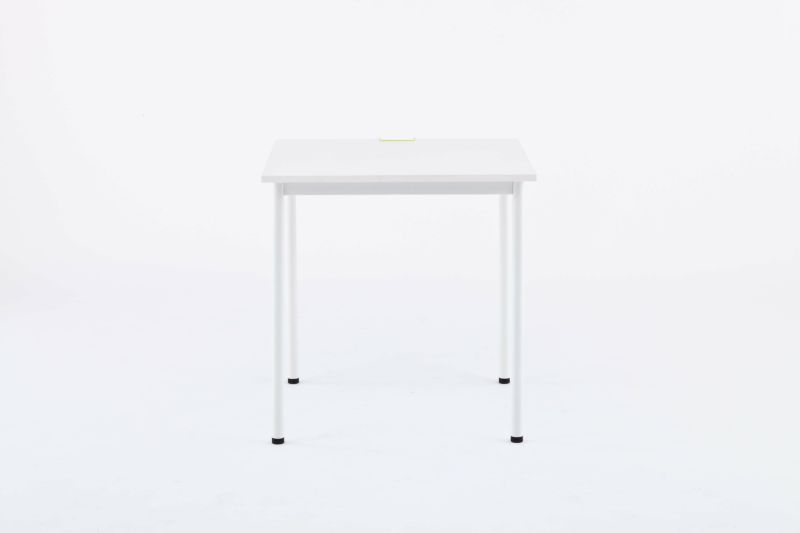 個人宅配送可能商品】SHシンプルテーブル700角ホワイトキャップ3色（WH