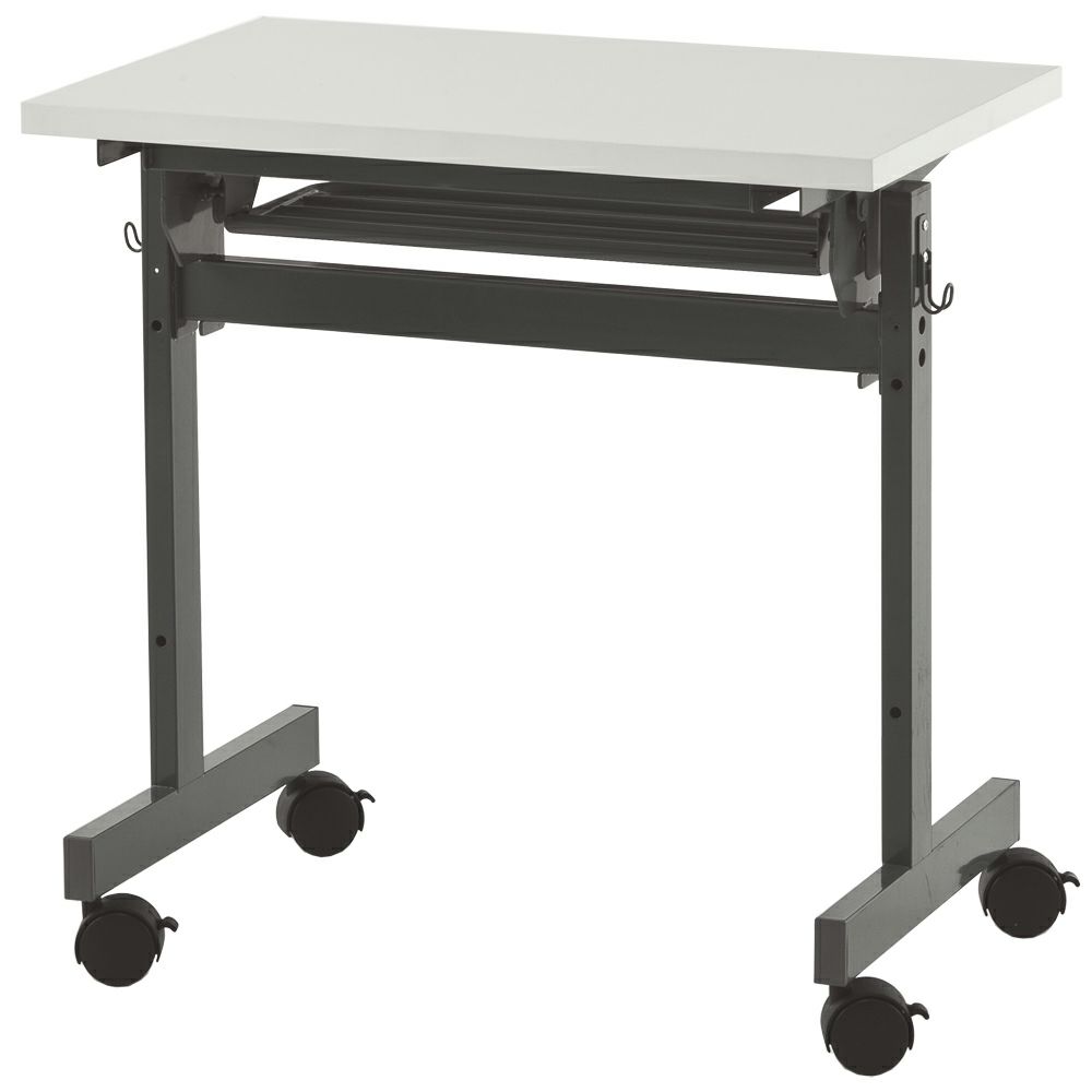 フォールディングテーブル IV W700xD450ホワイト SHFT-0745-4WH