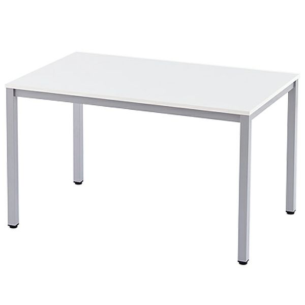 ミーティングテーブルW1200xD750ホワイトRFD-1275WTL | オフィス家具の 