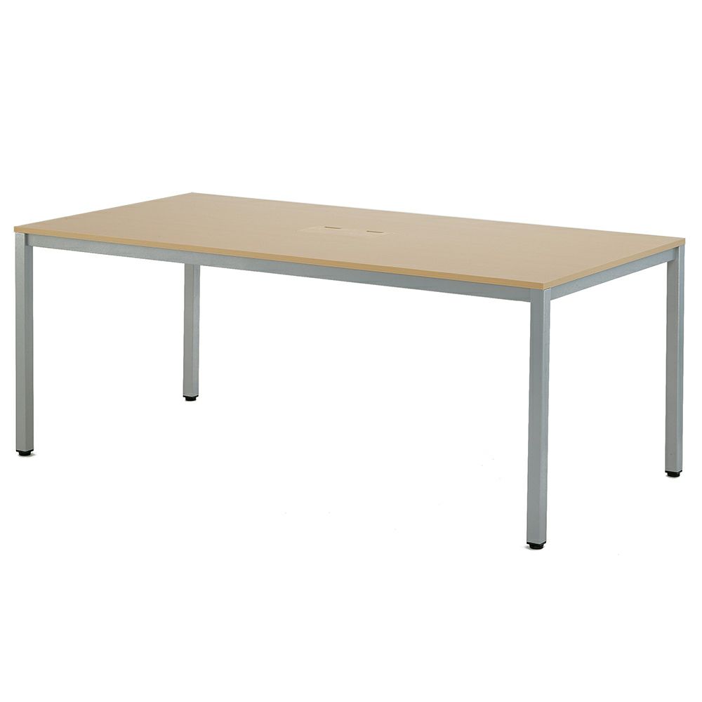 OAミーティングテーブル W1800xD900ナチュラル ATN-1890NTL