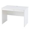 ノルム 木製デスク2 引出付きW1000ホワイト Z-RFPLD-1060W2-BD