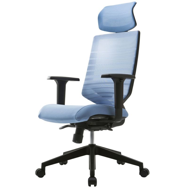 FURSYS T30 チェア 可動肘 ヘッドレスト付き
ブルー FHTN302RF009