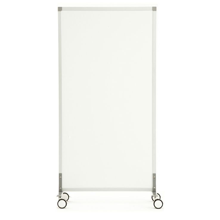 ノルムシンプルスクリーン  W800ホワイトメラミン キャスター仕様  SHSCR-WHCA