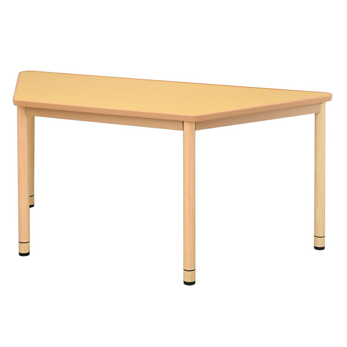 介護用テーブル W1800 台形ナチュラル RFKTB-1890DNA