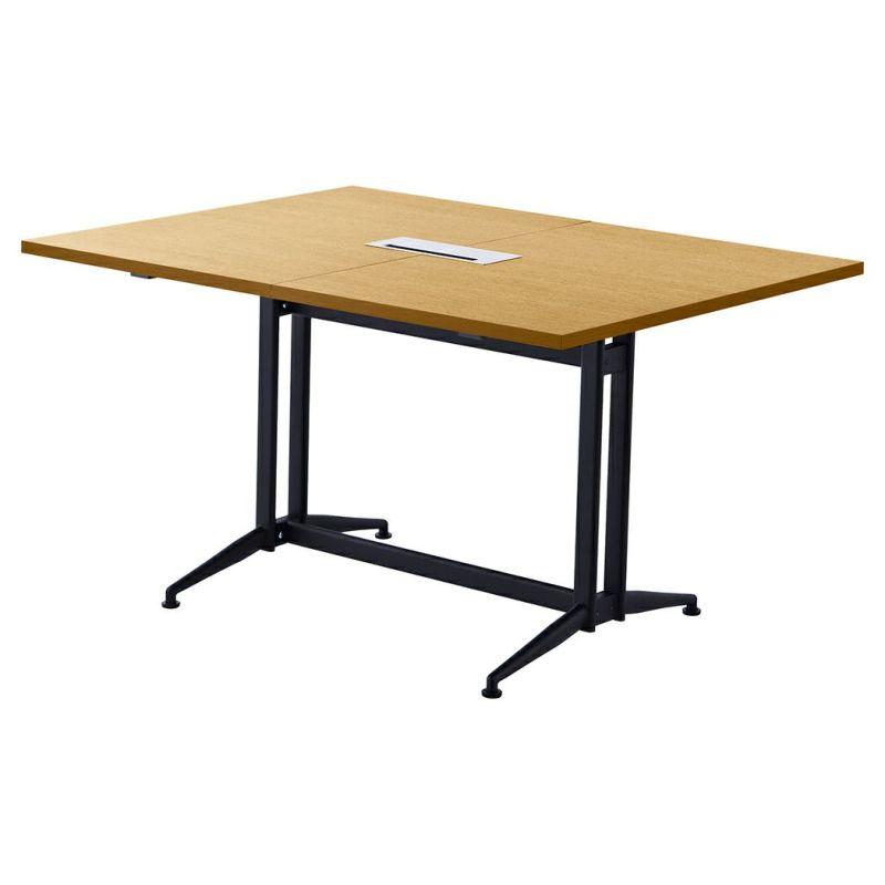 T字脚大会議テーブル W1300×D1000基本ナチュラル RFTMT-1310NA