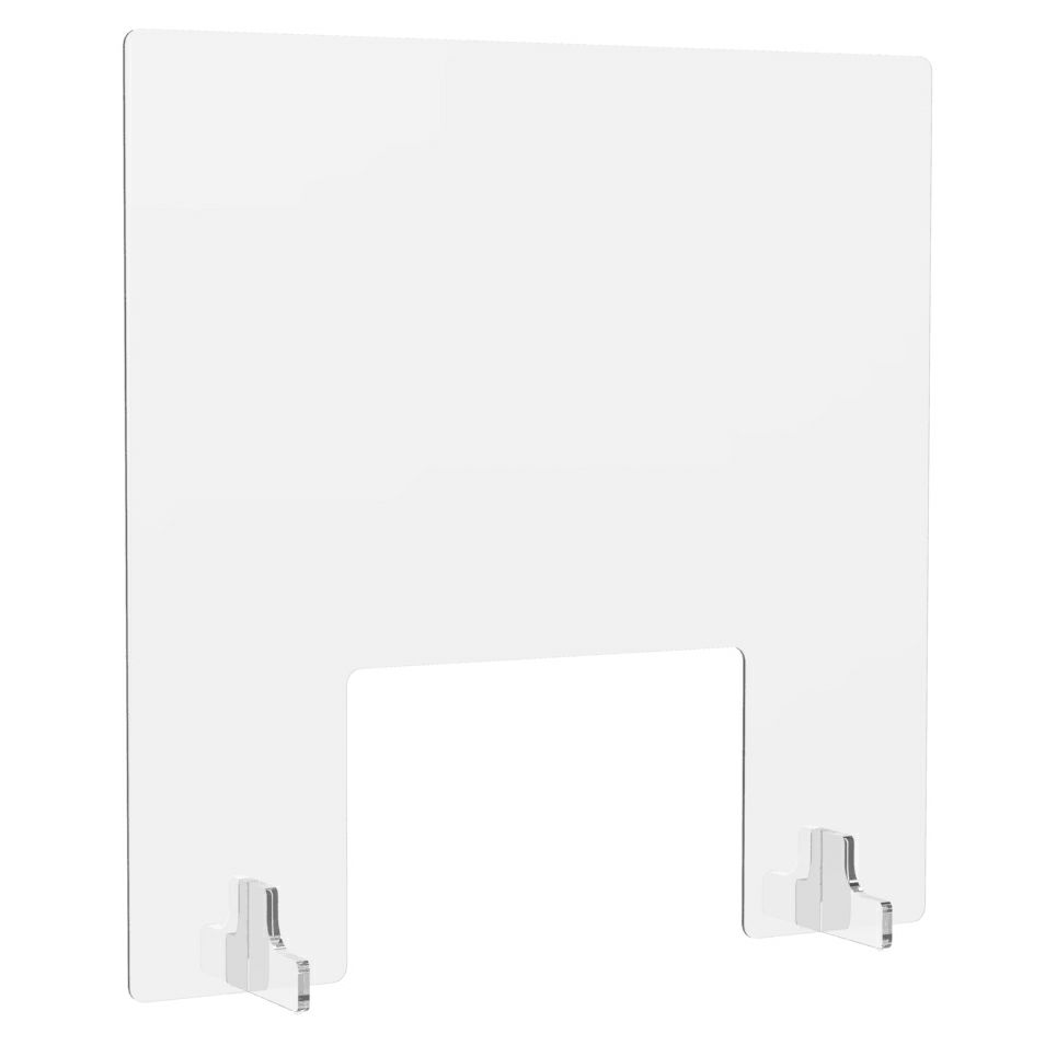 アクリル衝立  窓付き W600×H600mm AP-6060