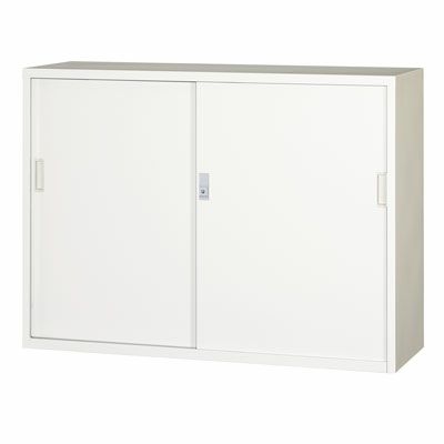 スチール引違書庫4×3型用ALホワイト