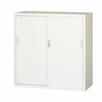 スチール引違書庫D400タイプ3×3型3号ALホワイト