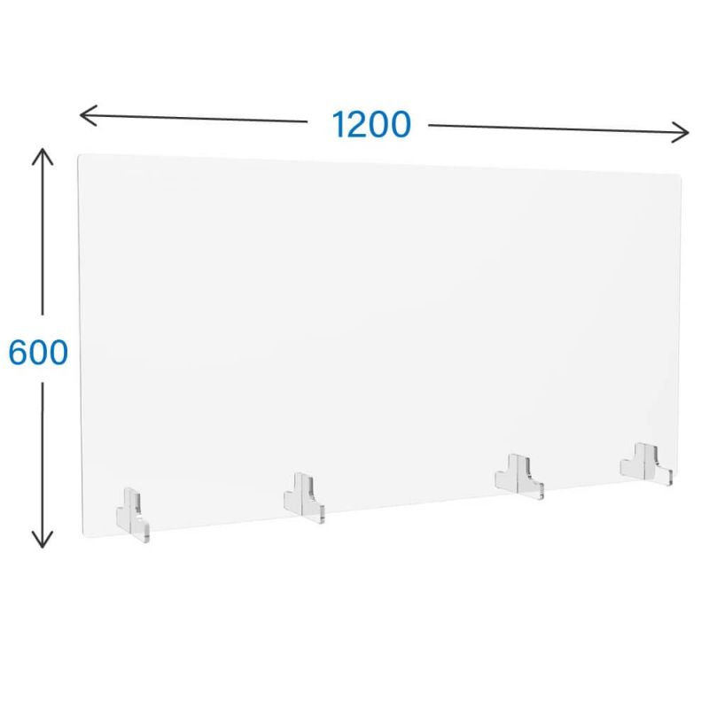 在庫限り】アクリル衝立W1200×H600mm◇AP-1260N | オフィス家具の通販