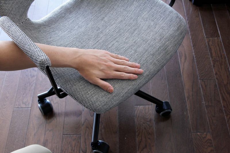 オフィスアームチェア, Office Arm Chair-tihn-, グレー, ◆CH-3398GY