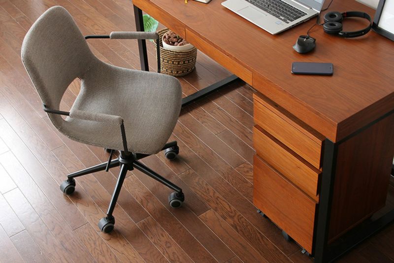 オフィスアームチェアOffice Arm Chair-tihn-グレー◇CH-3398GY