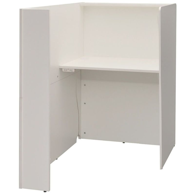 パーソナルブース2ヶ口コンセント付き RFPSB-0812WH-NC
