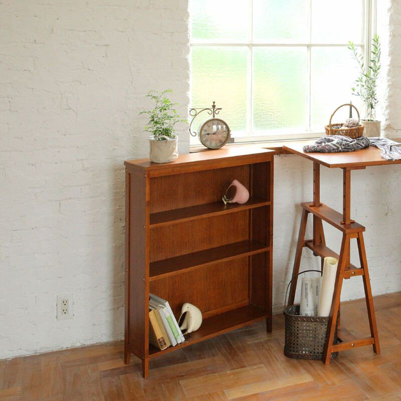 ブックシェルフ ブラウン hommage Book Shelf ◇HMR-2664BR | オフィス