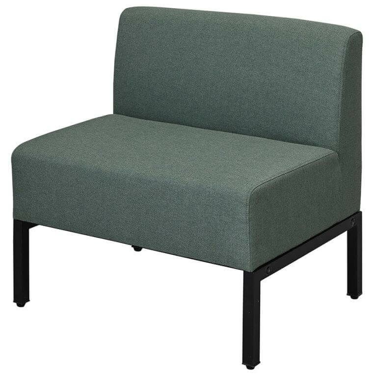 カッコファブリックソファ W720 グリーン RFFBS-72GN