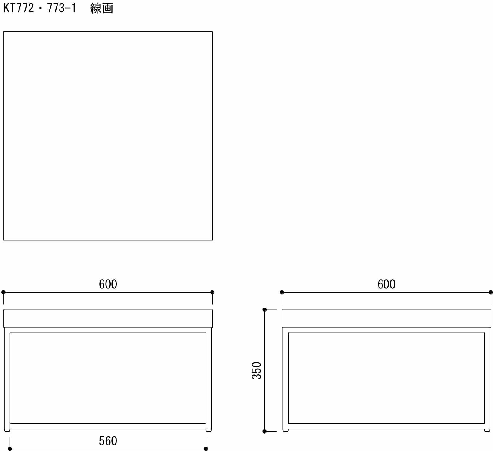 KTローテーブル772600×600ブラウン◆RFKT-772-BR-1