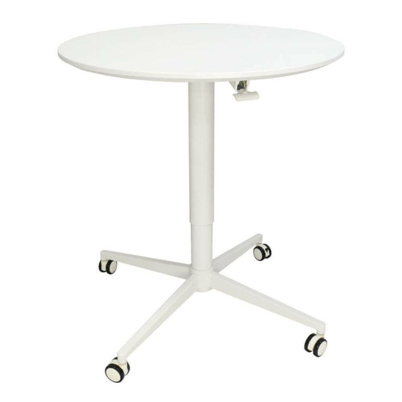 昇降デスク 手動式 LD103 ホワイト/ホワイト