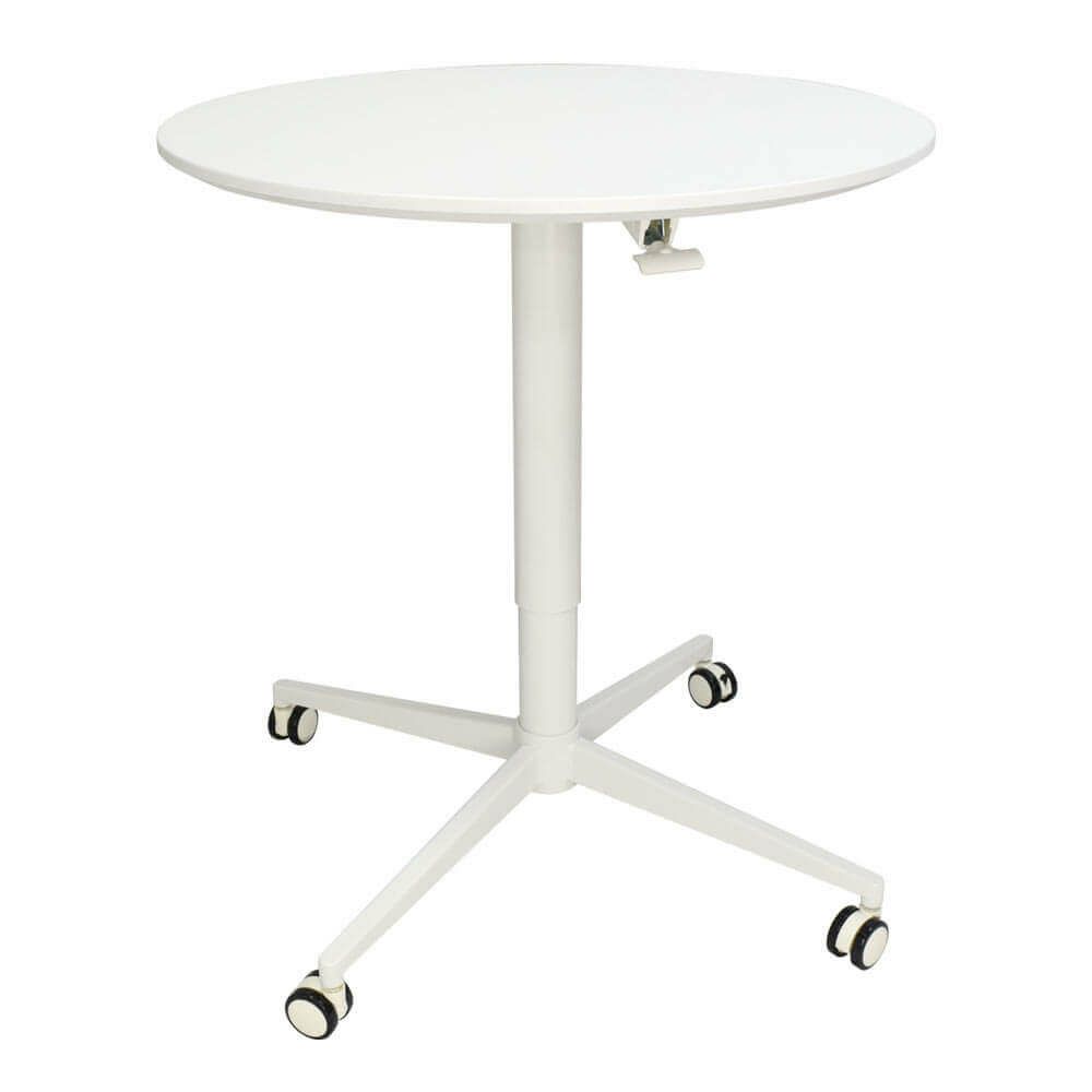 昇降デスク 手動式 LD103 ホワイト/ホワイト