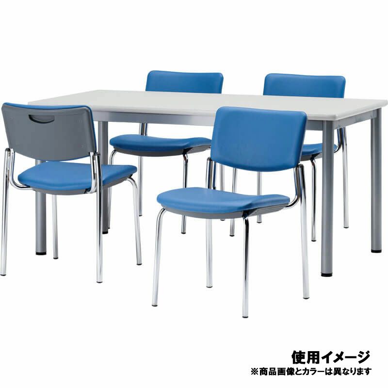 スタッキングチェア4脚 スタッキングチェア 4脚セット 軽量 会議用 重ね椅子 おしゃれ : 家具