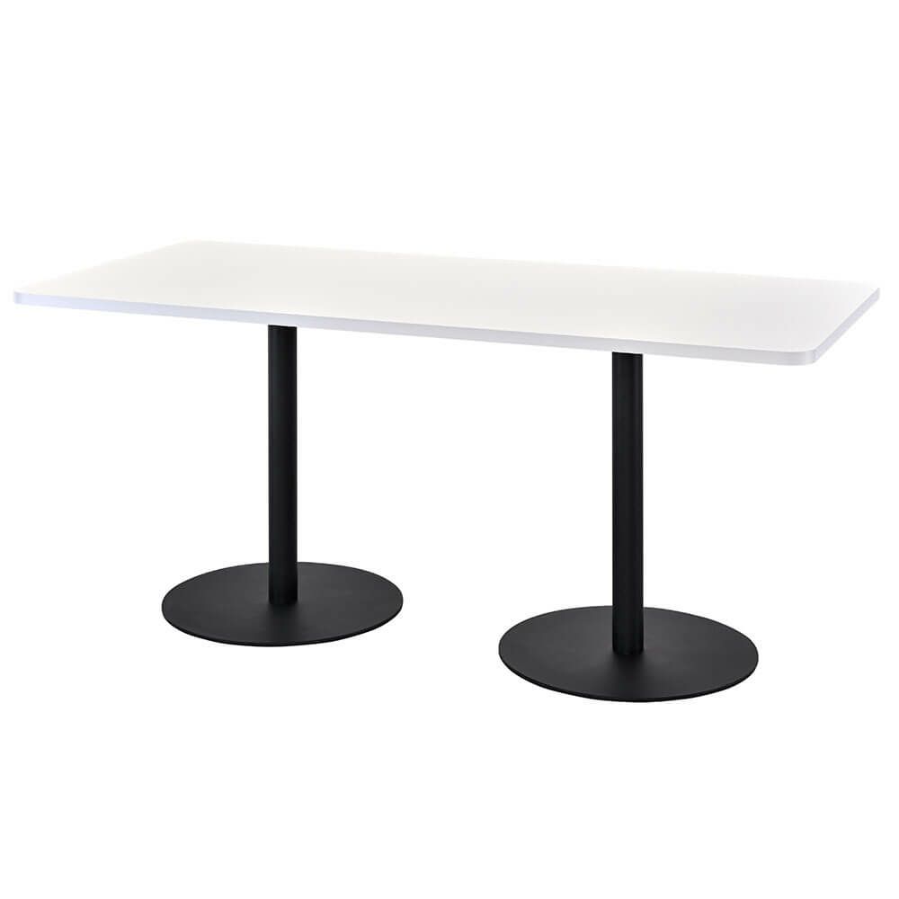 リスタ カフェテーブル1500×750 ホワイトRFRCT-1575WH