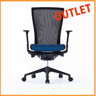 【アウトレットセール】FURSYST50オフィスチェアブルーT500FU-554B-OU