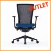 【アウトレットセール】FURSYST50オフィスチェアブルーT500FU-554B-OU