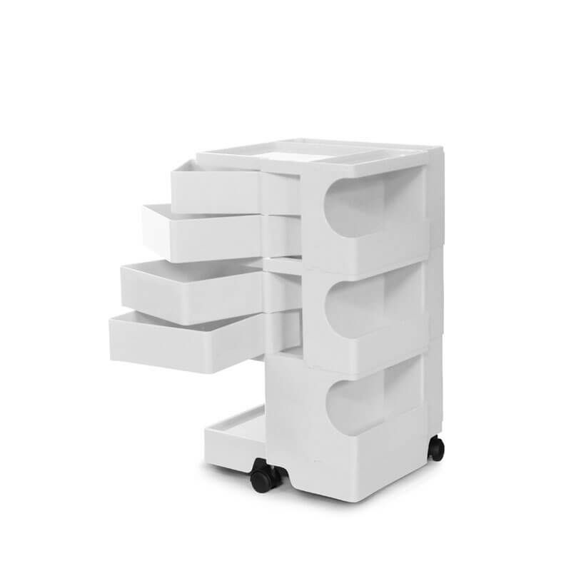 3段 4トレイ ホワイトIB01-B34-WH